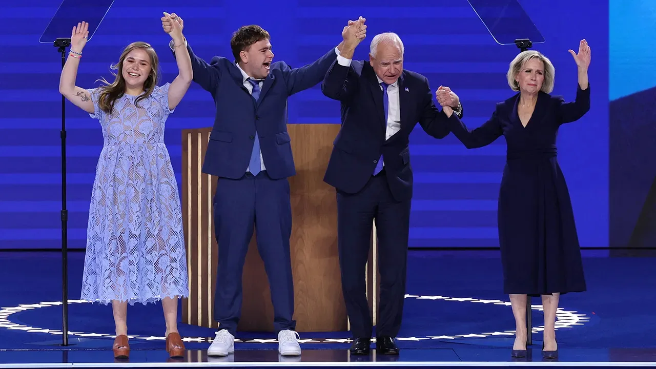 Gus Walz Tears Up, Shares Heartfelt Moment With Dad at DNC