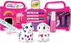  Crayola Scribble Scrubbie Pets Salon Animal Toy Set