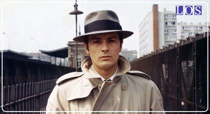 “Alain Delon, a leading man of European cinema, known for his charismatic screen presence and timeless style.”