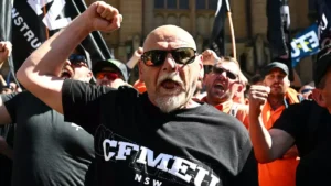 CFMEU Protests