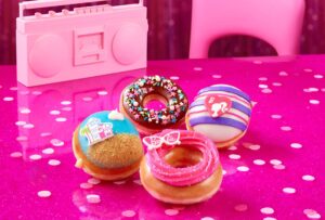 krispy kreme barbie doughnuts